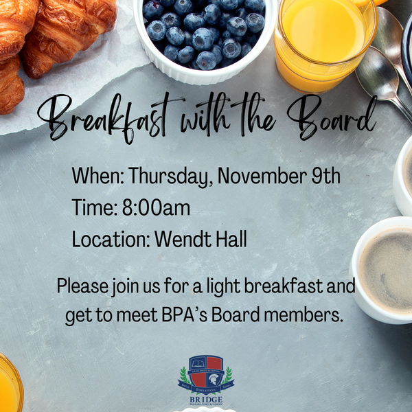 Breakfast with the Board